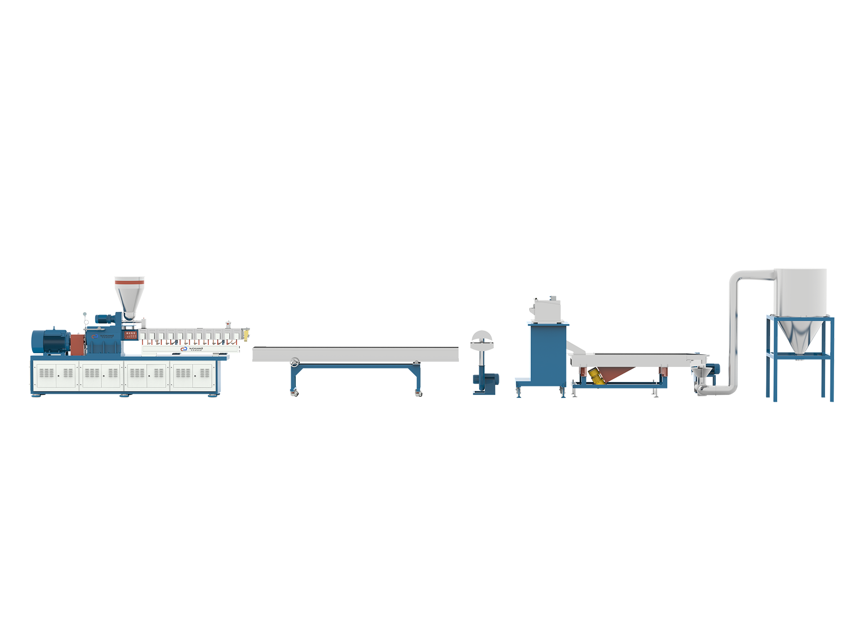 Twin Screw Water-cooled Pelletizing System